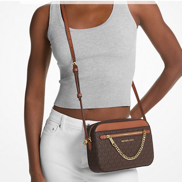 MICHAEL Michael Kors Handbags - MICHAEL Michael Kors Brown Crossbody Bag